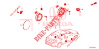 HAUT PARLEUR pour Honda CIVIC 1.0 MID 5 Portes 6 vitesses manuelles 2018