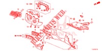 GARNITURE D'INSTRUMENT (COTE DE CONDUCTEUR) (LH) pour Honda ACCORD TOURER 2.0 EXECUTIVE 5 Portes 6 vitesses manuelles 2015