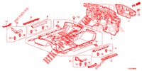 TAPIS DE SOL pour Honda ACCORD TOURER 2.0 EXECUTIVE 5 Portes 6 vitesses manuelles 2015