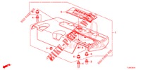 COUVERCLE DE MOTEUR (DIESEL) pour Honda ACCORD TOURER 2.0 S 5 Portes 6 vitesses manuelles 2015