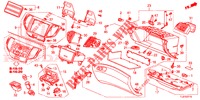 GARNITURE D'INSTRUMENT (COTE DE PASSAGER) (LH) pour Honda ACCORD TOURER 2.0 S 5 Portes 6 vitesses manuelles 2015