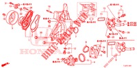 POMPE A EAU (2.4L) pour Honda ACCORD TOURER 2.0 S 5 Portes 6 vitesses manuelles 2015