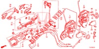 SERRURES DE PORTE AVANT/POIGNEE EXTERNE pour Honda ACCORD TOURER 2.0 S 5 Portes 6 vitesses manuelles 2015