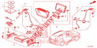 SYSTEME DE NAVIGATION pour Honda ACCORD TOURER 2.0 S 5 Portes 6 vitesses manuelles 2015