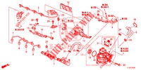 TRINGLE DE CARBURANT/POMPE A HAUTE PRESSION (DIESEL) pour Honda ACCORD TOURER 2.0 S 5 Portes 6 vitesses manuelles 2015