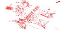 GARNITURE D'INSTRUMENT (COTE DE CONDUCTEUR) (LH) pour Honda ACCORD TOURER 2.0 COMFORT 5 Portes 6 vitesses manuelles 2015