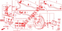 MAITRE CYLINDRE DE FREIN/ALIMENTATION PRINCIPALE (LH) pour Honda ACCORD TOURER 2.0 COMFORT 5 Portes 6 vitesses manuelles 2015