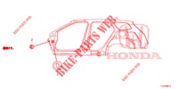 ANNEAU (LATERAL) pour Honda ACCORD TOURER 2.0 ELEGANCE 5 Portes 6 vitesses manuelles 2015