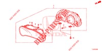 COMPTEUR pour Honda ACCORD TOURER 2.0 ELEGANCE 5 Portes 6 vitesses manuelles 2015