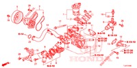POMPE A EAU (2.0L) pour Honda ACCORD TOURER 2.0 ELEGANCE 5 Portes 6 vitesses manuelles 2015