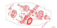 ALTERNATEUR (DENSO) (2.0L) pour Honda ACCORD TOURER 2.0 ELEGANCE PACK 5 Portes 6 vitesses manuelles 2015