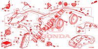 ANTENNE DE RADIO/HAUT PARLEUR (LH) pour Honda ACCORD TOURER 2.0 ELEGANCE PACK 5 Portes 6 vitesses manuelles 2015
