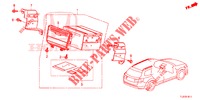 APPAREIL AUDIO (NAVIGATION) pour Honda ACCORD TOURER 2.0 ELEGANCE PACK 5 Portes 6 vitesses manuelles 2015