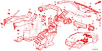 CONDUIT (LH) pour Honda ACCORD TOURER 2.0 ELEGANCE PACK 5 Portes 6 vitesses manuelles 2015