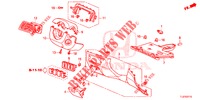 GARNITURE D'INSTRUMENT (COTE DE CONDUCTEUR) (LH) pour Honda ACCORD TOURER 2.0 ELEGANCE PACK 5 Portes 6 vitesses manuelles 2015