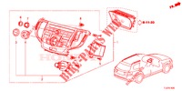 MODULE CENTRAL (NAVIGATION) pour Honda ACCORD TOURER 2.0 ELEGANCE PACK 5 Portes 6 vitesses manuelles 2015