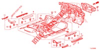 TAPIS DE SOL pour Honda ACCORD TOURER 2.0 ELEGANCE PACK 5 Portes 6 vitesses manuelles 2015