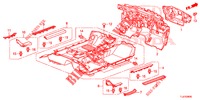 TAPIS DE SOL pour Honda ACCORD TOURER 2.0 EXECUTIVE 5 Portes 5 vitesses automatique 2015