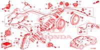 ANTENNE DE RADIO/HAUT PARLEUR (LH) pour Honda ACCORD TOURER 2.0 S 5 Portes 5 vitesses automatique 2015