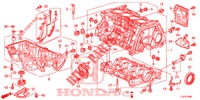 BLOC CYLINDRES/CARTER D'HUILE (2.0L) pour Honda ACCORD TOURER 2.0 S 5 Portes 5 vitesses automatique 2015