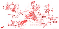 POMPE A EAU (2.0L) pour Honda ACCORD TOURER 2.0 S 5 Portes 5 vitesses automatique 2015