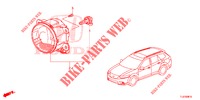 PHARE ANTIBROUILLARD pour Honda ACCORD TOURER 2.0 ELEGANCE 5 Portes 5 vitesses automatique 2015