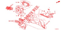 GARNITURE D'INSTRUMENT (COTE DE CONDUCTEUR) (LH) pour Honda ACCORD TOURER 2.4 EXECUTIVE 5 Portes 6 vitesses manuelles 2015