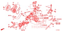 POMPE A EAU (2.0L) pour Honda ACCORD TOURER 2.4 EXECUTIVE 5 Portes 6 vitesses manuelles 2015