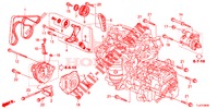 SUPPORT D'ALTERNATEUR/TENDEUR (2.0L) pour Honda ACCORD TOURER 2.4 EXECUTIVE 5 Portes 6 vitesses manuelles 2015