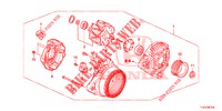 ALTERNATEUR (DENSO) (2.0L) pour Honda ACCORD TOURER 2.4 S 5 Portes 6 vitesses manuelles 2015