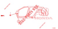 ANNEAU (LATERAL) pour Honda ACCORD TOURER 2.4 S 5 Portes 6 vitesses manuelles 2015