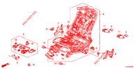 COMP. DE SIEGE AV. (D.) (SIEGE REGLAGE MANUEL) pour Honda ACCORD TOURER 2.4 S 5 Portes 6 vitesses manuelles 2015