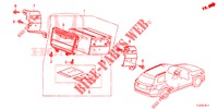 APPAREIL AUDIO (NAVIGATION) pour Honda ACCORD TOURER 2.4 EXECUTIVE 5 Portes 5 vitesses automatique 2015