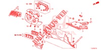 GARNITURE D'INSTRUMENT (COTE DE CONDUCTEUR) (LH) pour Honda ACCORD TOURER 2.4 EXECUTIVE 5 Portes 5 vitesses automatique 2015