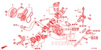 POMPE A EAU (2.0L) pour Honda ACCORD TOURER 2.4 EXECUTIVE 5 Portes 5 vitesses automatique 2015