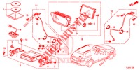 SYSTEME DE NAVIGATION pour Honda ACCORD TOURER 2.4 EXECUTIVE 5 Portes 5 vitesses automatique 2015