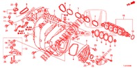 COLLECTEUR D'ADMISSION (2.0L) pour Honda ACCORD TOURER 2.4 S 5 Portes 5 vitesses automatique 2015