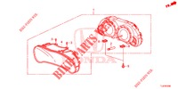 COMPTEUR pour Honda ACCORD TOURER 2.4 S 5 Portes 5 vitesses automatique 2015