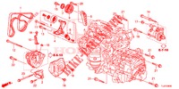 SUPPORT D'ALTERNATEUR/TENDEUR (2.0L) pour Honda ACCORD TOURER 2.4 S 5 Portes 5 vitesses automatique 2015