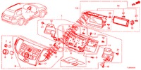 APPAREIL AUDIO pour Honda ACCORD TOURER DIESEL 2.2 COMFORT 5 Portes 6 vitesses manuelles 2015