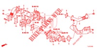 SOUPAPE DE EGR (DIESEL) pour Honda ACCORD TOURER DIESEL 2.2 COMFORT 5 Portes 6 vitesses manuelles 2015