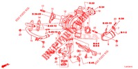TURBOCOMPRESSEUR (DIESEL) pour Honda ACCORD TOURER DIESEL 2.2 COMFORT 5 Portes 6 vitesses manuelles 2015