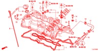 COUVERCLE DE CULASSE (DIESEL) pour Honda ACCORD TOURER DIESEL 2.2 ELEGANCE 5 Portes 6 vitesses manuelles 2015