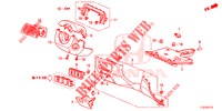 GARNITURE D'INSTRUMENT (COTE DE CONDUCTEUR) (LH) pour Honda ACCORD TOURER DIESEL 2.2 ELEGANCE 5 Portes 6 vitesses manuelles 2015