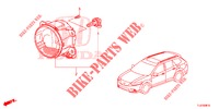 PHARE ANTIBROUILLARD pour Honda ACCORD TOURER DIESEL 2.2 ELEGANCE 5 Portes 6 vitesses manuelles 2015