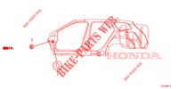 ANNEAU (LATERAL) pour Honda ACCORD TOURER DIESEL 2.2 ELEGANCE PACK 5 Portes 5 vitesses automatique 2015