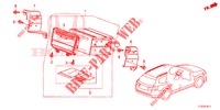 APPAREIL AUDIO (NAVIGATION) pour Honda ACCORD TOURER DIESEL 2.2 ELEGANCE PACK 5 Portes 5 vitesses automatique 2015