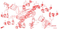 CAPTEUR DE STATIONNEMENT pour Honda ACCORD TOURER DIESEL 2.2 ELEGANCE PACK 5 Portes 5 vitesses automatique 2015
