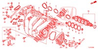 COLLECTEUR D'ADMISSION (2.0L) pour Honda ACCORD TOURER DIESEL 2.2 ELEGANCE PACK 5 Portes 5 vitesses automatique 2015