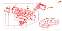 MODULE CENTRAL (NAVIGATION) pour Honda ACCORD TOURER DIESEL 2.2 ELEGANCE PACK 5 Portes 5 vitesses automatique 2015